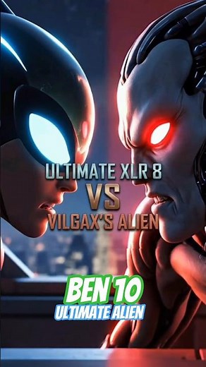 ULTIMATE XLR8 VS VILGAX: The Epic NYC Rooftop Battle!🏙️🔥 #ben10