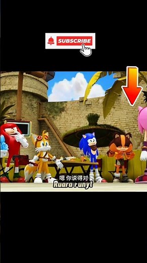 Amy Rose 😱 Turned the robot into a pet 😬🔥 #sonic #shorts