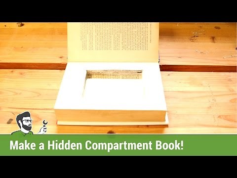 How to Make a Secret Compartment Book