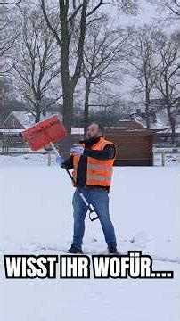 Wusstest du DAS über die Schneeschaufel?! #winter #schnee #eis