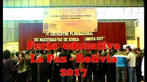 EDUCA INNOVA EN LA PAZ, BOLIVIA 2017 | Profesores de Bolivia