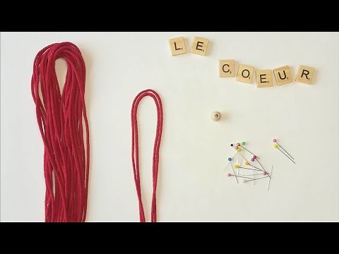 TUTO DIY | Mon cœur en macramé - CréaZoé
