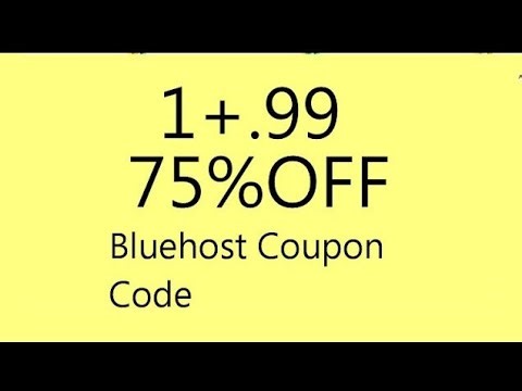 bluehost coupon code updated