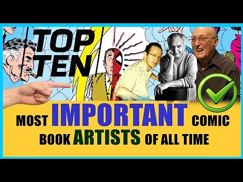 Top Ten: Most Important Comic Book Artists