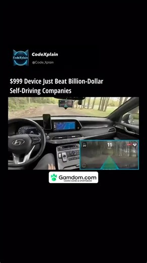 CodeXplain on Instagram: "The autonomous driving industry has become a graveyard of billion-dollar experiments. Cruise burned $9B. Zoox spent $990M. Waymo crossed $10B. Even Tesla’s spending is off the charts. And yet… a small engineering team in San Diego is beating them with a $999 device powered by a smartphone chip and a few cameras. Founded by legendary hacker George Hotz, Comma.ai built an open-source system called OpenPilot, delivering autonomous driving to more than 325 car models. Hotz—