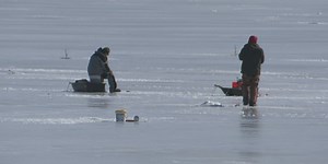 Dozens of anglers hit the ice for fishing derby
