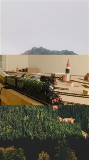 The Flying Scotsman OO gauge model train Hornby