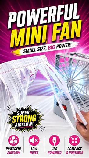 DIY Powerful Mini Fan 🔥 | Small Size Big Power 💨 | 12V Super Strong Airflow (Part-1) #howtomake