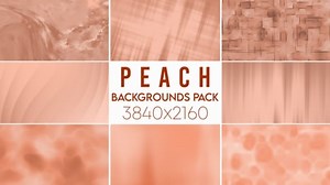Peach Gradient Background Animated Pack