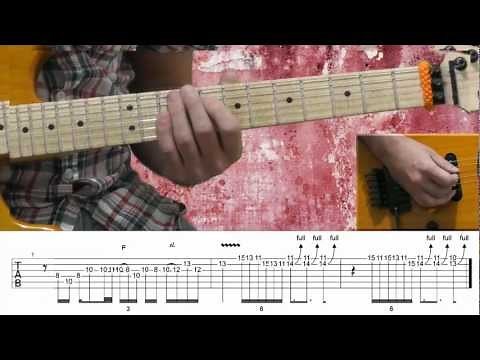 ratt lay it down lesson with onscreen tabs