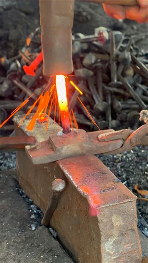 Hard working blacksmith #shorts #blacksmith #hardwork