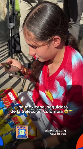 Una mexicana consiguió los autógrafos de Luis Díaz, Yerry Mina y Luis Suárez y la invadió el llanto por la emoción que sentía 🥹🇨🇴 Qué lindo ver a extranjeros querer tanto a nuestra Selección Colombia 🧡 Conoce más información mundialista en www.telemedellin.tv
