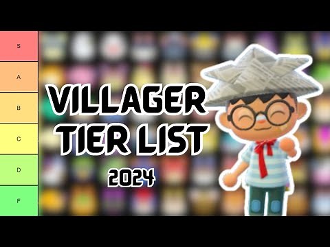 RANKING ALL ACNH VILLAGERS IN 2024 // ACNH Villager Tier List // Animal Crossing New Horizons