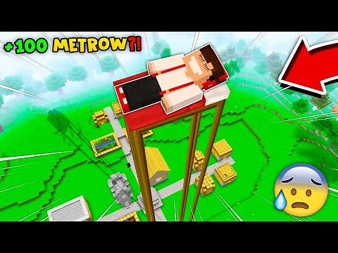GPLAY BUDZI SIĘ +100 METRÓW NAD ZIEMIĄ 😱 W MINECRAFT?! GPLAY & LUMI