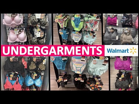 💖 SUPER CUTE WALMART UNDERGARMENTS‼️ WALMART SHOP WITH ME | WALMART INTIMATES | WALMART BRAS