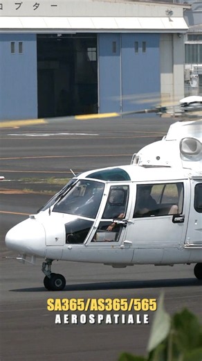 Aerospatiale SA365:AS365:565 Dauphin 2 Takeoff #rjti #東京ヘリポート #helicopter #東邦航空 #aviation