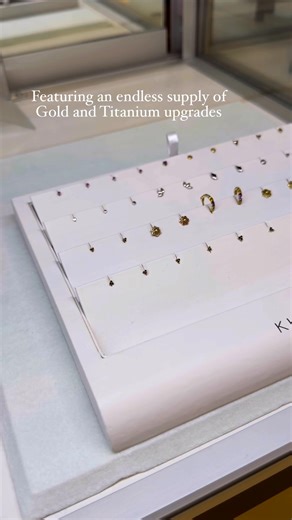 Off work today ? Come by and see us ! We have stocked up most of our upgrade selections | Biolab Luxury Piercing & Fine Jewelry Studio | Facebook