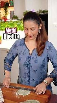 It’s NOT Thepla! It’s Dhebra !!! Methi na Dhebra - Meghna’s Food Magic