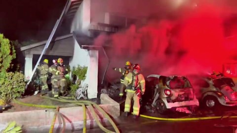 Family member trapped, killed in Mission Viejo house fire