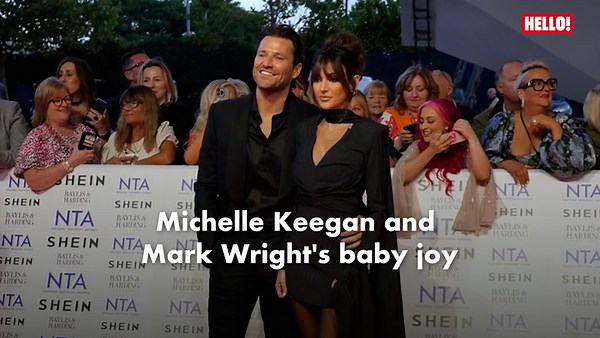 WATCH: Michelle Keegan and Mark Wright's baby joy