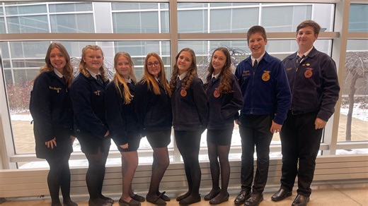 Northwestern FFA participates in levels of parliamentary procedures