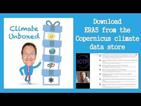 Download ERA5 reanalysis from the climate data store