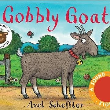 Gobbly Goat Sound Button Book - English Short Story for Toddlers/Kids - Author : Axel Scheffler
