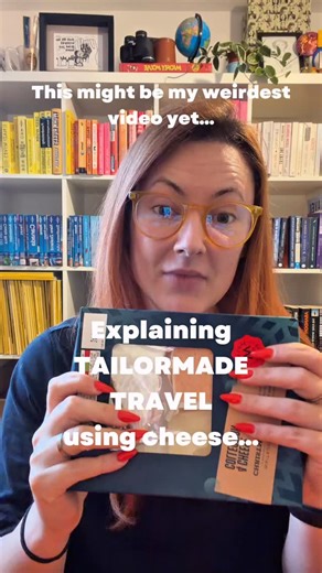 What exactly do I mean when I say “tailor made travel”? 🤔 Watch here as I explain the difference between tailor made and retail packages, with the use of cheese 🧀 I may have actually lost the plot, but I enjoyed the snacks… All of this to say, when I build you a tailor made trip, it’s EXACTLY what you want. We aren’t confined by what you can buy in a prepackaged deal, and it’s so much more exciting for you to know your travel dreams can come to life 🧡 Why book with me? 🛡️ ATOL and full finan