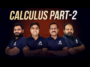 Calculus Part-2 - All Concepts & Tricks in One Shot | JEE Main 2024 | ‪@ALLENJEE‬