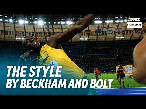 Behind the Scenes with Beckham & Usain Bolt | Trace Sport Stars
