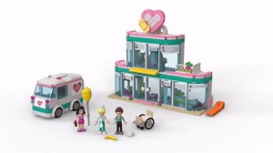 LEGO Friends Heartlake City Hospital 41394 Doctor Toy Building Kit (379 Pieces)