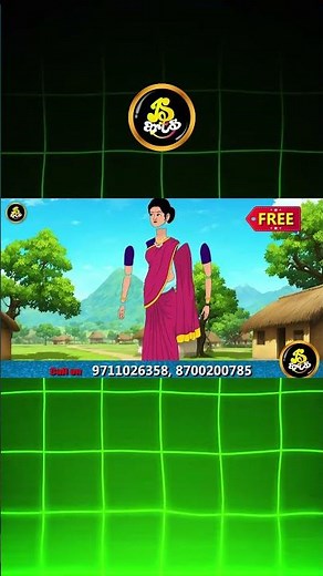 15 Indian Village Animation Backgrounds Bundle + FREE Female Character | Only ₹299