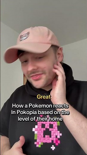 How the Pokopia pokemon react based on the level of their home #pokemon