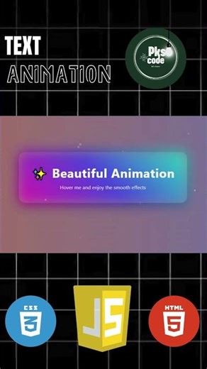 Interactive Frontend Animation Using Pure CSS & JS