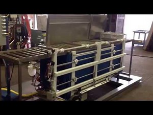 Automated Agitated Immersion Wash, Rinse, Dry Parts Washer