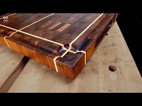 Builiding a Luxury End Grain Cutting Board