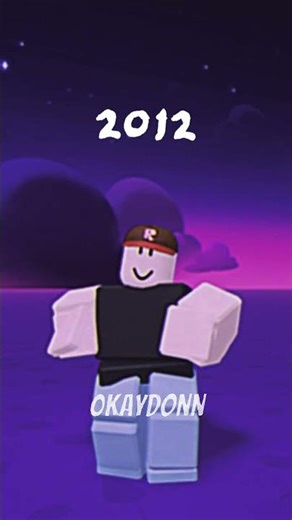 ROBLOX avatar evolution 2012-2026 #roblox #robloxedit #happynewyear #2026 #fyp