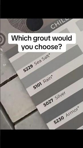 Help Us Pick the Perfect Grout Color 🤔
