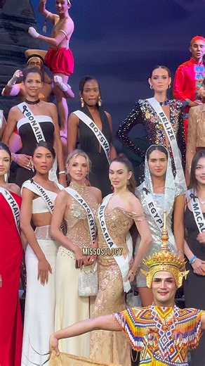 364K views · 7.5K reactions | Can you spot the winner? Presenting the Miss Universe 2025 contestants @ Siam Niramit in Phuket, Thailand | Missosology | Facebook