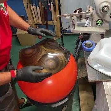 No WASTE Epoxy resin bowl - Woodturning Project