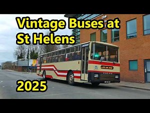 St Helens spring 2025 Bus running day