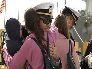 USS Donald Cook Returns to Rota