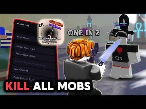 🔨 Melee RNG script - KILL MOBS, X10 ASCENSION GLITCH