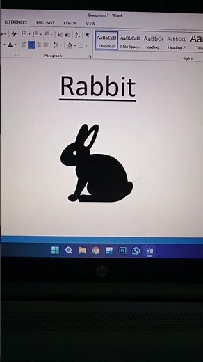 How to Type Rabbit Emoji 🐇🐰 Using Alt+X Code in MS Word | Easy Symbol Trick