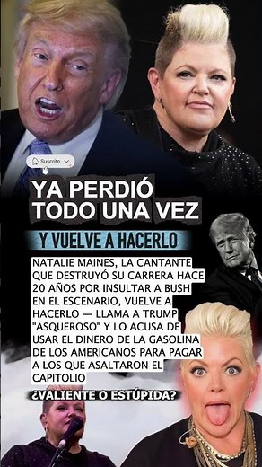 Destruyó su carrera por Bush. 20 años después ataca a Trump otra vez — ¿no aprende? #Maines #Trump