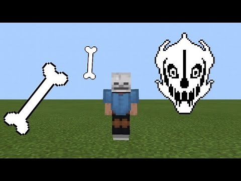 Minecraft Sans costume with ability (no mod)