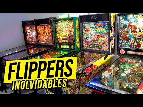 FLIPPERS, Pinballs and glorious VIDEO GAMES | ARCADE GAMES for the MEMORIES