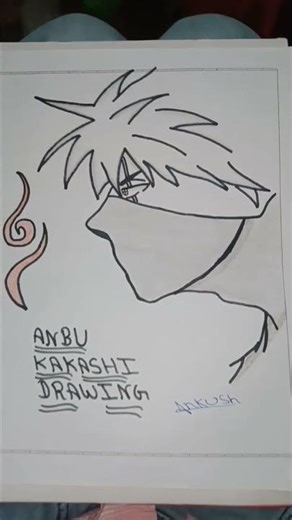 Drawing#ANBU Kakashi#Shorts#
