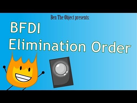 Battle for Dream Island Elimination Order