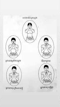 របៀបសំពះរបស់ខ្មែរ - Khmer salutation method